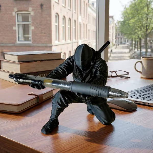 Ninja Pen Holder